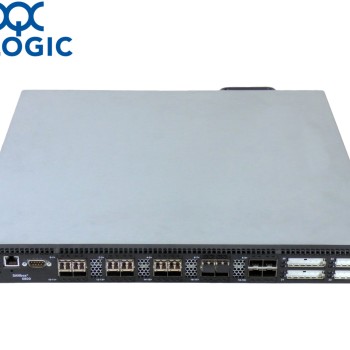 REFURBISHED SWITCH FC 24P 8GB QLOGIC SANBOX5802  w16 SFP FTLF8528P2BNV GRADE A