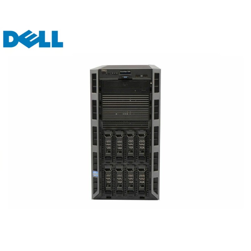 REFURBISHED SERVER DELL T320 8LFF E5-2450L/96GB/3X146GB 15K/5X4TB SAS/H710-512MBwB/RD1000/BCM 5720 2p/2X495W/BEZ T320-8LFF GRADE A