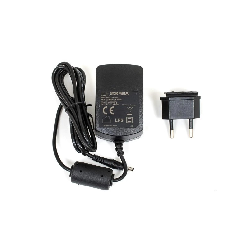 REFURBISHED AC ADAPTER CISCO 5V/2.0A - FOR 7921G,7925G GRADE A