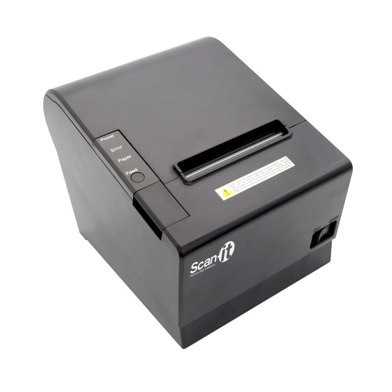 REFURBISHED POS PRINTER THERMAL SCAN-IT 80K USB/LAN/SER NEW GRADE A