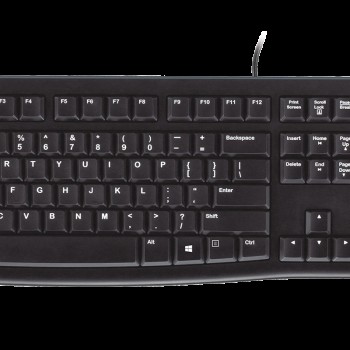 REFURBISHED KEYBOARD LOGITECH K120 BLACK USB GR GRADE A