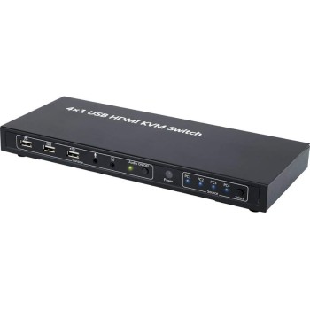 KVM SWITCH SPEAKA PROFESSIONAL 4PORT HDMI & USB