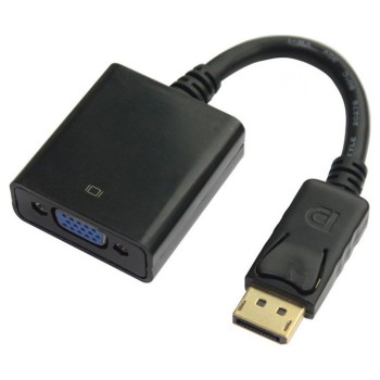 REFURBISHED ADAPTER DISPLAYPORT (M) TO VGA (F) NEW GRADE A