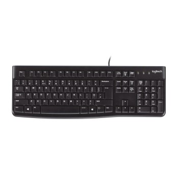 KEYBOARD LOGITECH K120 WIRED BLACK NEW