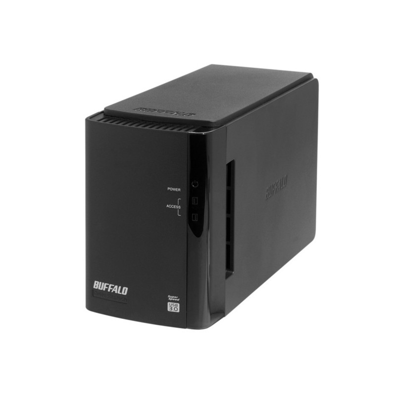 REFURBISHED EXTERNAL HDD BUFFALO 2x2TB USB-3.0 W/PSU GRADE A