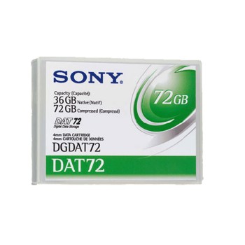 REFURBISHED DATA CARTRIDGE SONY 72GB - DGDAT72 NEW GRADE A