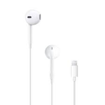 REFURBISHED EARPODS APPLE LIGHTNING DUAL/MIC VOLUME CONTROL WHITE GRADE A