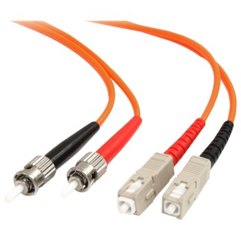 REFURBISHED FIBER CABLE DUAL ST-SC 1.0 GRADE A