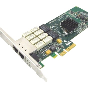 REFURBISHED ADAPTER SILICON PEG2BPI-SD DUAL PORT COPPER GIGABIT PCI-E GRADE A