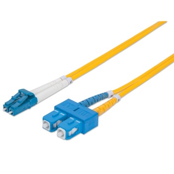 FIBER OPTICAL PATCH CORD LC-SC DUPLEX 62.5/125 LSZH 6.1M