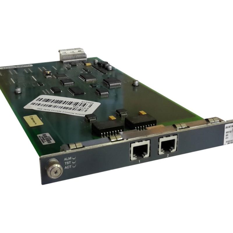 REFURBISHED MODULE AVAYA MM722 DUAL BRI GRADE A